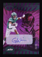 Garrett Wilson 2024 Panini Illusions Trophy Collection Purple #69 #13/49 at PristineAuction.com