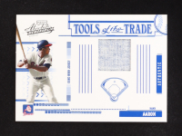 Hank Aaron 2005 Absolute Memorabilia Tools of the Trade Jersey #TT122 #53/250 at PristineAuction.com