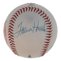 Frank Howard Signed OML Yankees Logo Baseball  (JSA) at PristineAuction.com