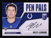 Riley Leonard 2025 Elite Pen Pals #37 RC at PristineAuction.com