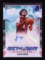 Jalen Green 2024-25 Topps Chrome Sky-Light Signatures #SLSJG at PristineAuction.com