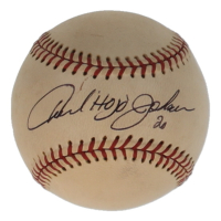 Howard "Hojo" Johnson Signed OAL Baseball at PristineAuction.com