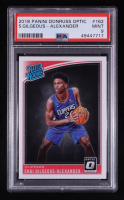 Shai Gilgeous-Alexander 2018-19 Donruss Optic #162 RR RC (PSA 9) at PristineAuction.com