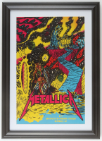 "Metallica" University of Phoenix Stadium Concert Custom Framed Poster at PristineAuction.com