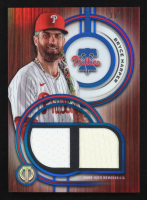 Bryce Harper 2025 Topps Tribute Dual Relics Blue #DRBH #133/150 at PristineAuction.com