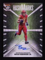 Brian Robinson Jr. 2024 Donruss Optic Hash Marks #5 at PristineAuction.com