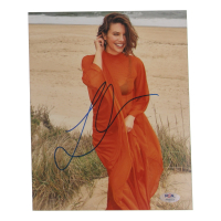 Lauren Cohan Signed 8x10 Photo (PSA) at PristineAuction.com