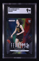 Caitlin Clark 2024-25 Panini Prizm Draft Picks Fearless #24 RC (SGC 9) at PristineAuction.com