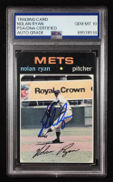 Nolan Ryan Signed 1971 Topps #513 (PSA | Auto 10) at PristineAuction.com