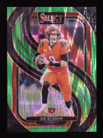 Joe Burrow 2024 Select Prizm Neon Green Shock #127 #318/499 at PristineAuction.com