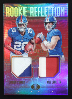 Kyle Lauletta / Saquon Barkley 2018 Panini Illusions Rookie Reflection Dual Patches #10 RC #95/100 at PristineAuction.com
