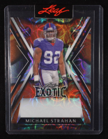 Michael Strahan Leaf Exotic Kaleidoscope Pre-Production Proof #NNO #1/1 at PristineAuction.com