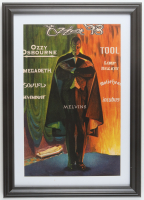 1998 "Ozzfest" Concert Custom Framed Poster at PristineAuction.com
