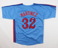 Dennis Martinez Signed Jersey Inscribed "PG 7/28/91" (JSA) at PristineAuction.com