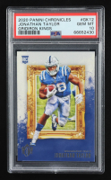Jonathan Taylor 2020 Panini Chronicles Gridiron Kings #GK12 RC (PSA 10) at PristineAuction.com