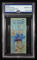 Nolan Ryan Signed 1969 World Championship Season Original Shea Stadium Ticket (PSA | Autograph Grade 10) at PristineAuction.com