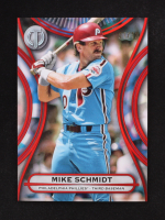 Mike Schmidt 2025 Topps Tribute Red #13 #1/10 at PristineAuction.com