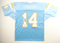 Dan Fouts Signed Chargers Darby Athletic Authentic Jersey (PSA) at PristineAuction.com