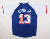 Ronald Acuna Jr. Signed Jersey (Beckett & Acuna Jr.) at PristineAuction.com