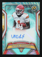 Xavier Worthy 2024 Topps Resurgence Resurgence Rookie Signatures Aqua Surge #RRSXW RC #155/249 at PristineAuction.com