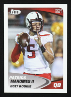 Patrick Mahomes II 2017 SAGE HIT Premier Draft #5 RC at PristineAuction.com