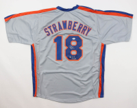 Darryl Strawberry Signed Jersey Inscribed "86 WS Champs" (JSA) at PristineAuction.com