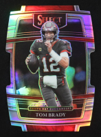 Tom Brady 2021 Select Prizm Silver Die Cut #1 at PristineAuction.com