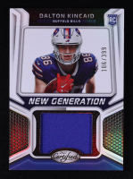 Dalton Kincaid 2023 Certified New Generation Jerseys Mirror #5 RC #106/399 at PristineAuction.com