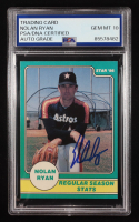 Nolan Ryan Signed 1986 Star Ryan #3 (PSA | Auto 10) at PristineAuction.com