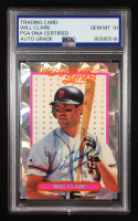 Will Clark 1993 Donruss Elite #S3 #0632/5000 (PSA Authentic | Auto 10) at PristineAuction.com
