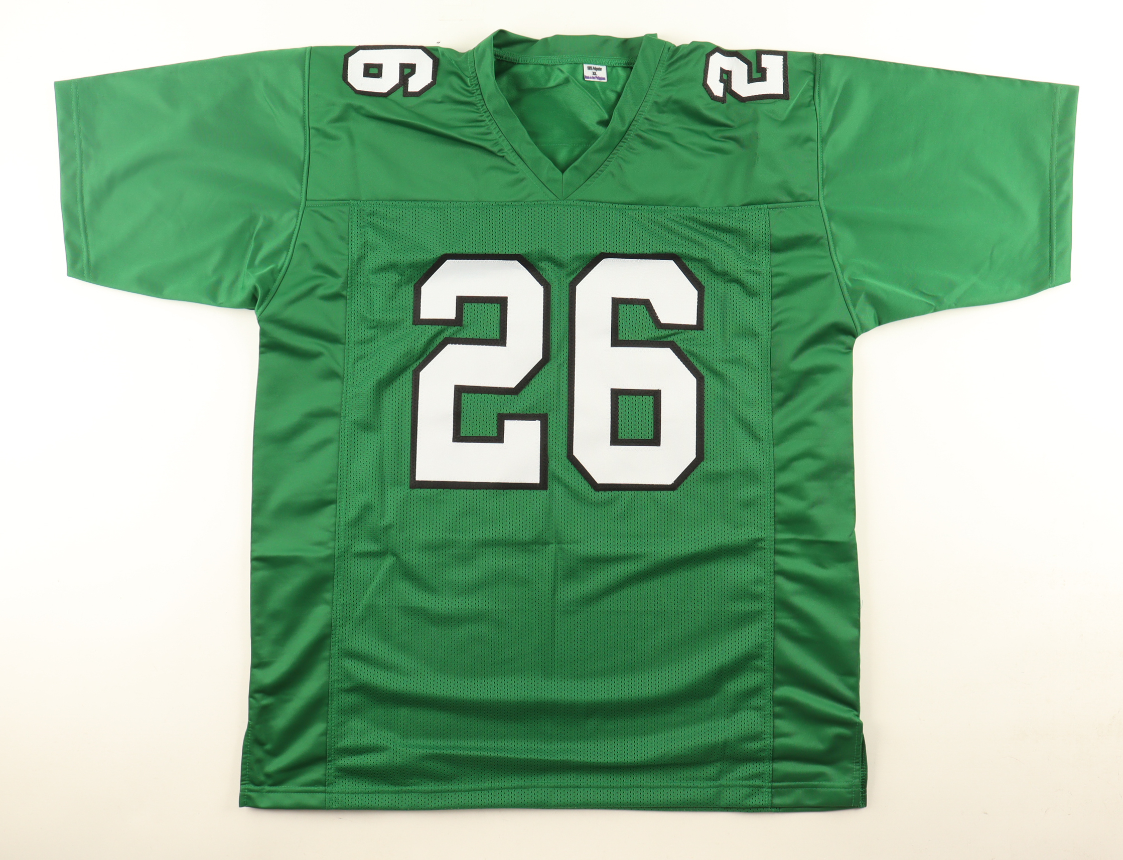 Saquon Barkley Signed Jersey (Beckett) at PristineAuction.com Saquon Barkley Signed Jersey (Beckett) at PristineAuction.com