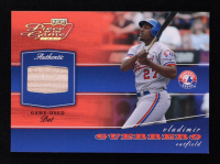 Vladimir Guerrero 2002 Playoff Piece of the Game Materials Silver #90 #051/100 at PristineAuction.com