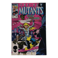 1985 "The New Mutants" Issue #34 Marvel Comic Book at PristineAuction.com