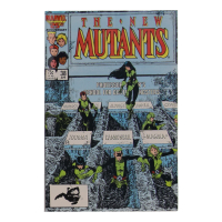 1986 "The New Mutants" Issue #38 Marvel Comic Book at PristineAuction.com