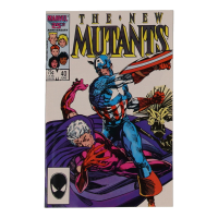 1986 "The New Mutants" Issue #40 Marvel Comic Book at PristineAuction.com