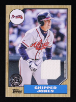 Chipper Jones 2022 Topps '87 Topps Relics #87RCJ at PristineAuction.com