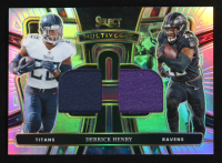 Derrick Henry 2024 Select Multiverse Dual Jerseys Prizm #8 #43/149 at PristineAuction.com