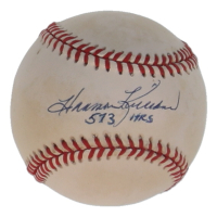Harmon Killebrew Signed OML Baseball Inscribed "573 HRs" (JSA) at PristineAuction.com