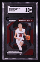 Cameron Brink 2024-25 Panini Prizm Draft Picks New Recruits #5 RC (SGC 10) at PristineAuction.com