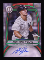 Anthony Volpe 2025 Topps Tribute Autographs Green #TAVOL #23/99 at PristineAuction.com