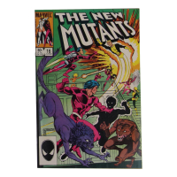 1984 "The New Mutants" Issue #16 Marvel Comic Book at PristineAuction.com