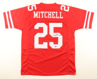 Elijah Mitchell Signed Jersey (Beckett) at PristineAuction.com