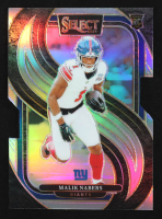 Malik Nabers 2024 Select Prizm Silver Die Cut #116 RC at PristineAuction.com