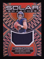 Caleb Williams 2024 Panini Obsidian Solar Swatches #1 RC at PristineAuction.com