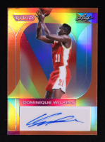 Dominique Wilkins 2022-23 Leaf Vivid Autographs Orange #BADW1 #9/10 at PristineAuction.com