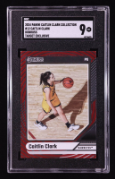 Caitlin Clark 2024 Panini Caitlin Clark Collection Donruss Target #12 RC (SGC 9) at PristineAuction.com