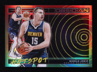 Nikola Jokic 2023-24 Panini Obsidian Hotspot Electric Etch Reggae Flood #8 #20/60 at PristineAuction.com