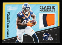 Demaryius Thomas 2017 Classics Classic Materials Prime #13 #11/50 at PristineAuction.com