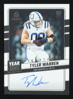 Tyler Warren 2025 Panini Luminance Year One Signatures #40 RC at PristineAuction.com