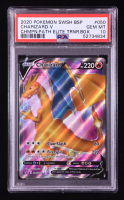 Charizard V 2019-22 Pokemon Sword and Shield Black Star Promos #SWSH050 (PSA 10) at PristineAuction.com